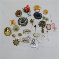 Brooches & Pins - A Few are Vintage