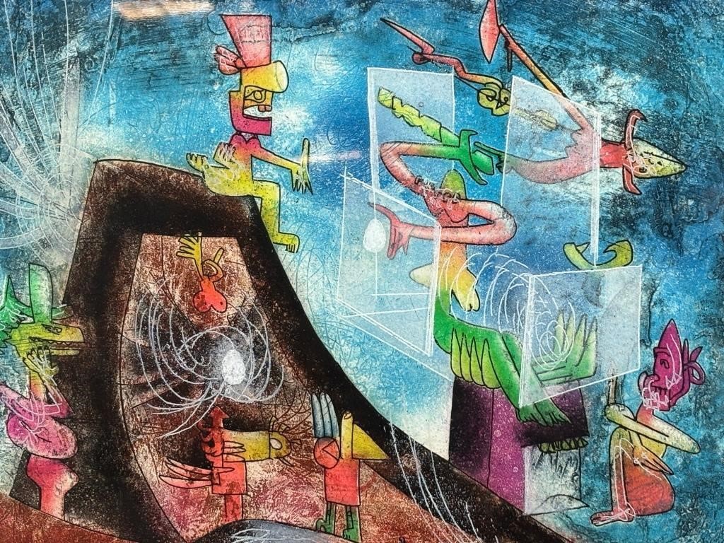 Roberto Matta Les Opprimes The Oppressor