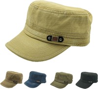 Cadet Army Cap Cotton Twill Snapback Baseball Caps