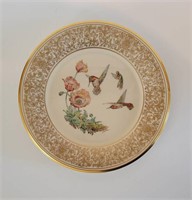 Rufous Hummingbird Plate by Boehm and Lenox