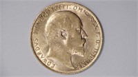 1906 English Gold Sovereign (Edward VII)
