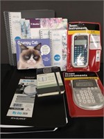 New scientific and desk calculators and planners