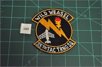 35th TAC Trng Sq Wild Weasel 1990s Military Patch