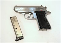 Walther PPK/S Stainless .380 auto, 3.35" barrel