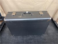 Antique Locking Suitcase W/ Key