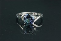2.0ct Tanzanite and 0.06ct Diamond Ring CRV$5814