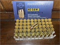 Ammo - 40 S&W 165gr FMJ PPU