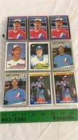 Randy Johnson baseball cards.