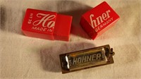 Rare mid-century Hohner No. 39 mini harmonica in c