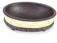 Large Resin Centerpiece Bowl