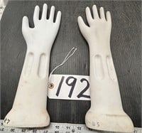 Ceramic Shinko Hands Glove Displays