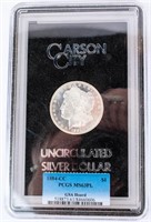Coin 1884-CC Morgan Silver Dollar PCGS MS63PL