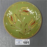 6.5" Robesonia Redware Pottery Plate