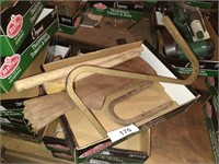 Wood Handles, Gun Stock, Metal Pieces
