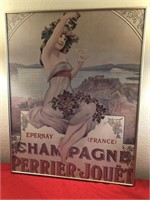 Silver French Poster is 22X28