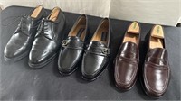 Group of men’s loafers & oxfords, size US 8