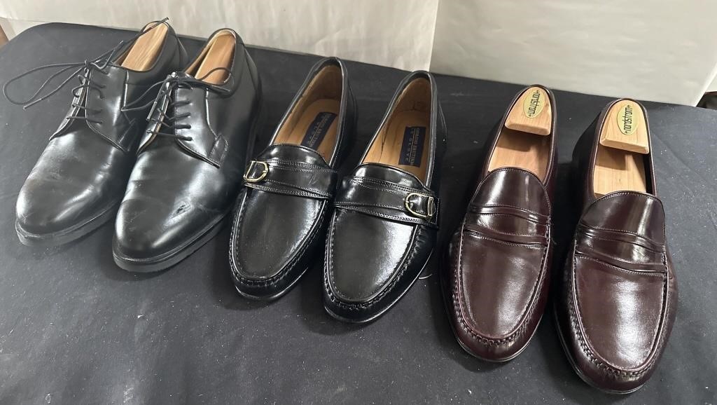 Group men’s loafers & oxfords in box lot US8