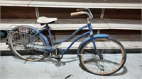 Vintage Woman's Huiffy Bike with one Rear Basket