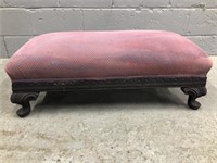 ANTIQUE PAINTED FOOT STOOL