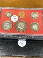 UNC. 1980 U.S. PROOF COIN SET.