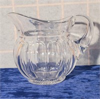 Marked Heisey Colonial pattern pitcher