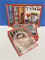 24 Time Magazines from the 1950s/60s