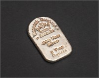 MONARCH PRECIOUS METALS 2 OZ SILVER BAR