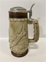 American Heritage 1981 space shuttle beer stein