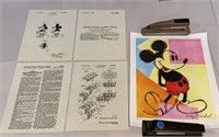 Box lot - copy of original Mickey Mouse patent