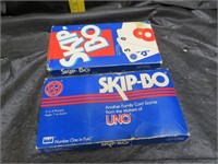 2 Skip-Bo Card Games