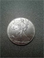 2003 American Eagle 1 tr ounce fine silver dollar
