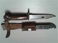 Bayonet knife & fence cutter with sheath