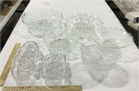 7 glass dishes