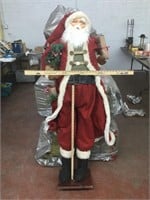 Standing Santa approx 4' (Needs some attention)