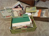 3 boxes greeting cards