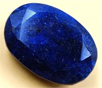 Certified 488.70 ct Natural Blue Sapphire