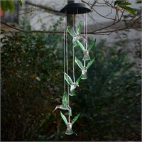 fengling-YanShu Solar Hummingbird Wind Chime Color
