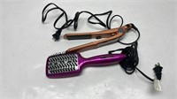 Conair hair, iron and brush