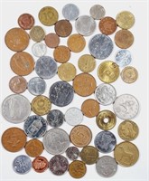 lot of 50  Mixed Foreign Coins
