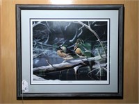 Mark Anderson Signed LE Duck Print