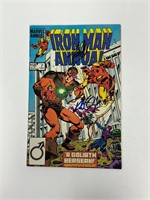 Autograph COA Iron Man Annual #7 Comics