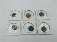 Collection of antique Indian Head Pennies