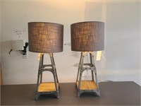 2PC TABLE LAMPS