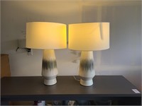 2PC TABLE LAMPS