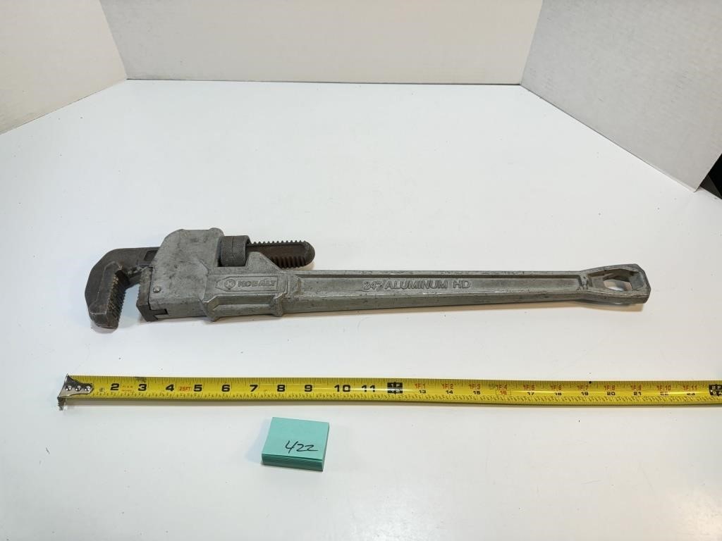 Kobalt 24 Inch Aluminum Pipe Wrench