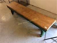64 in pine top bench