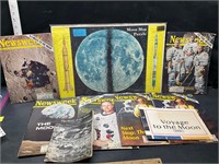 Moon voyage memorabilia