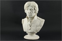 1853 Lord Nelson Parian Bust by Joseph Pitts