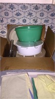 Lot of assorted Tupperware bowls