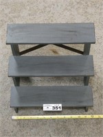 12" Wide Wooden Step